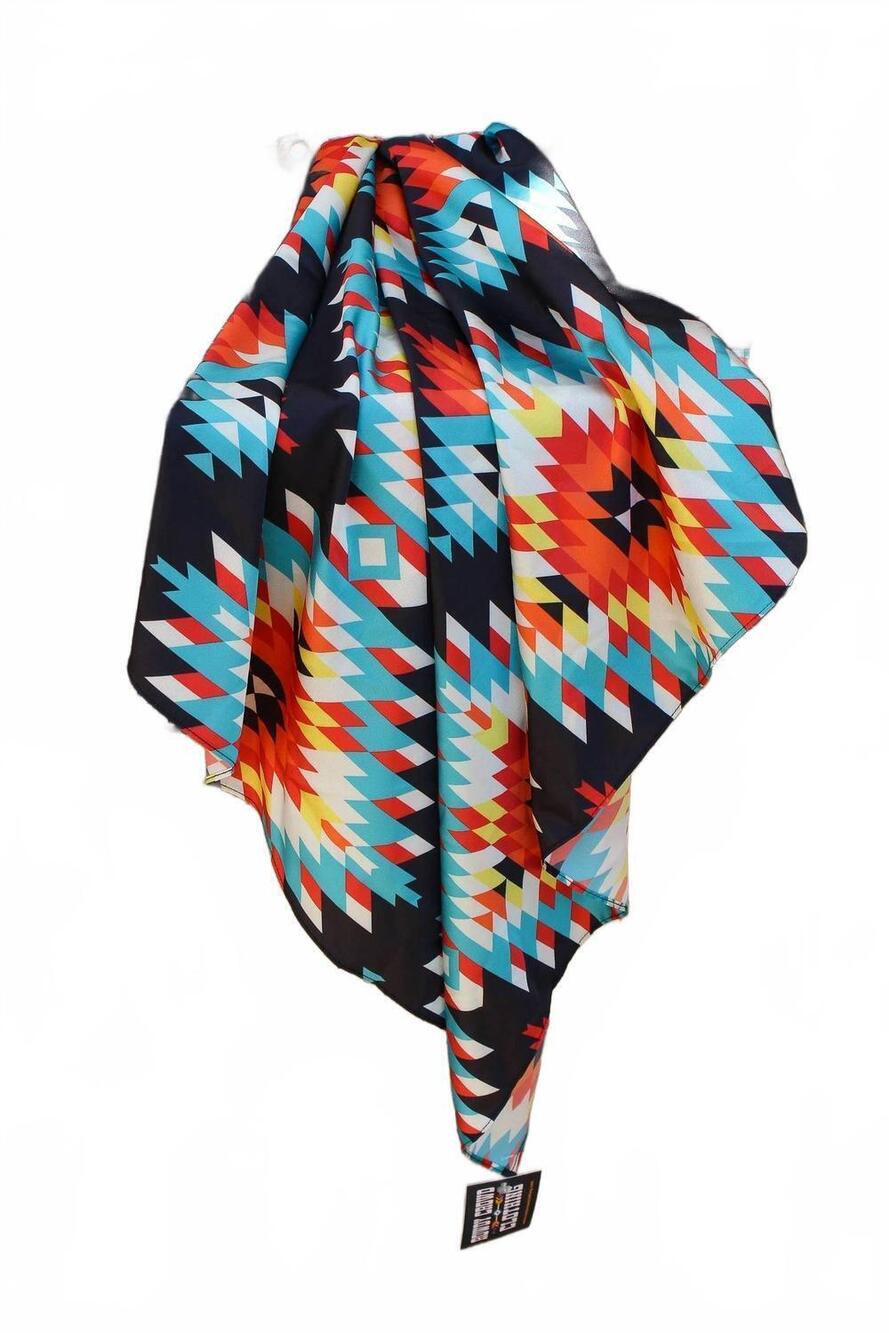 NEW ROWDY CROWD women's bisbee wild rag in blue
